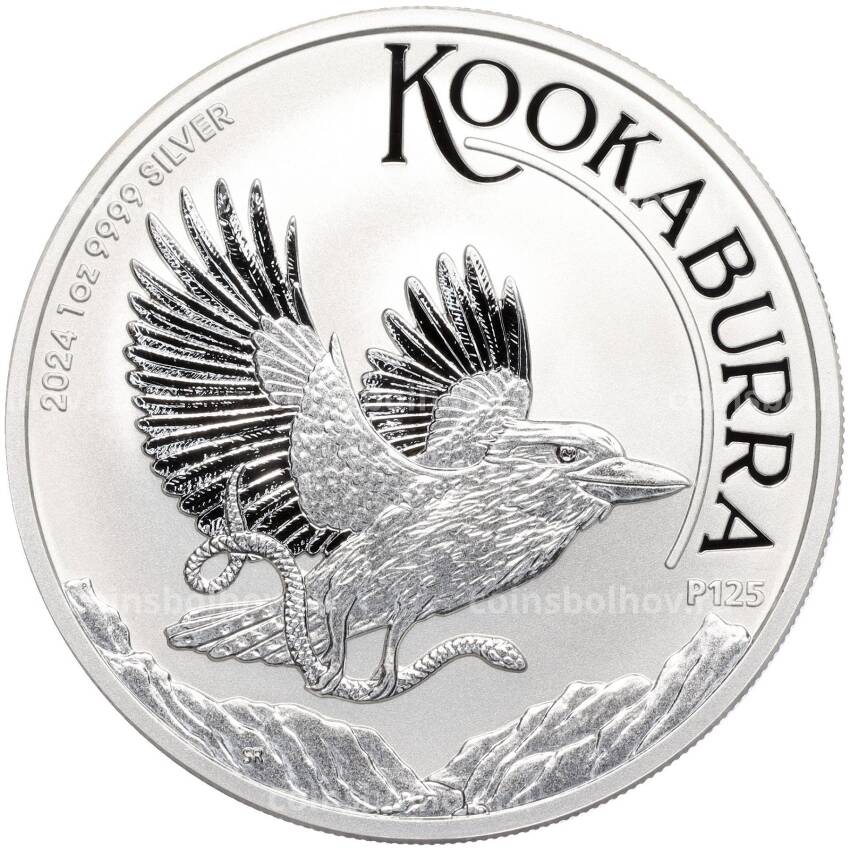 Монета 1 доллар 2024 года Австралия «Австралийская кукабара»