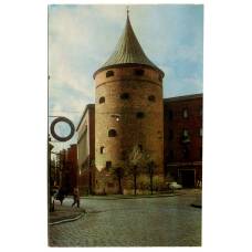 Открытка Рига.Пороховая или песочная башня.XIV век