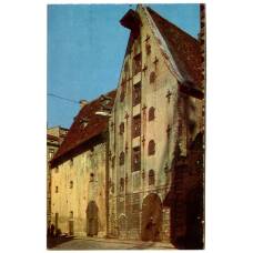 Открытка Рига.Склад на улице Вецпилсетас XVII-XIX век