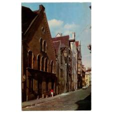 Открытка Рига.Комплекс амбаров  на улице Миесниеку XVI-XVII век