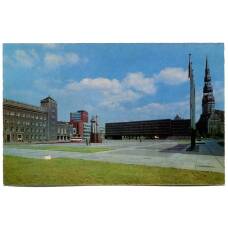 Открытка Рига.Площадь Латышских красных стрелков