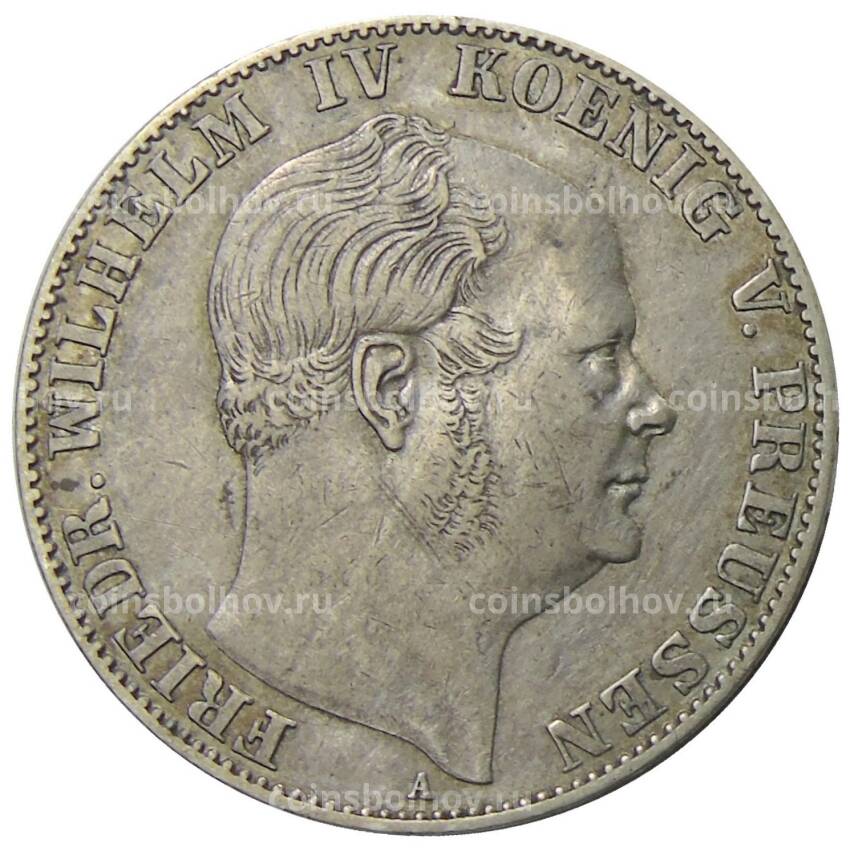 Монета 1 союзный талер 1860 года Германсике государства  — Пруссия