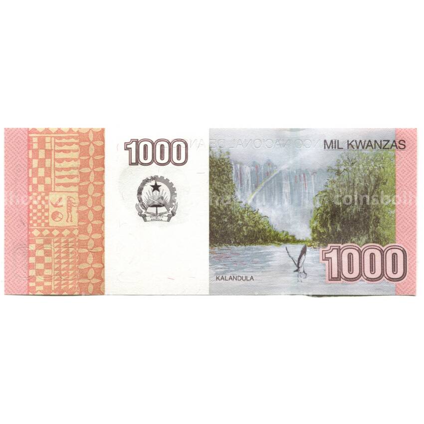 Банкнота 1000 кванза 2012 года Ангола (вид 2)
