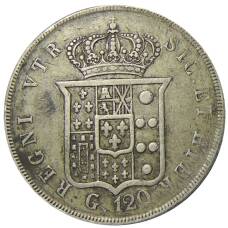 Монета 120 грано 1842 года Итальянские государства — Королевство Обеих Сицилий (реверс)