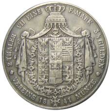 Монета 2 талера 1841 года  Германские государства — Пруссия (реверс)