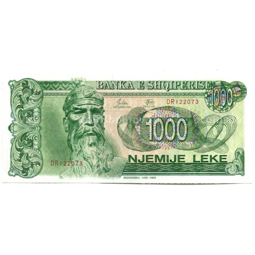 Банкнота 1000 лек 1992 года Албания