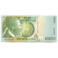 Банкнота 1000 лек 1996 года Албания