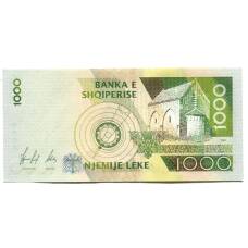 Банкнота 1000 лек 1996 года Албания (вид 2)