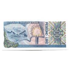 Банкнота 500 лек 1994 года Албания (вид 2)