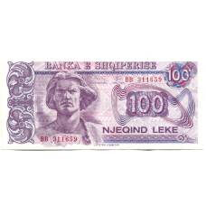 Банкнота 100 лек 1994 года Албания