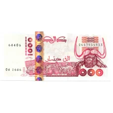 Банкнота 1000 динар 1998 года Алжир