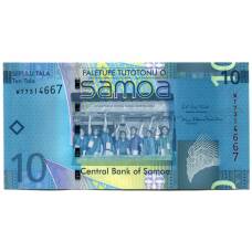 Банкнота 10 тала 2017 года Самоа