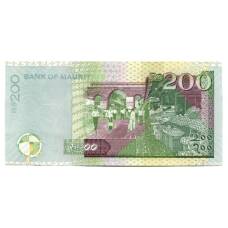 Банкнота 200 рупий 2022 года Маврикий (вид 2)