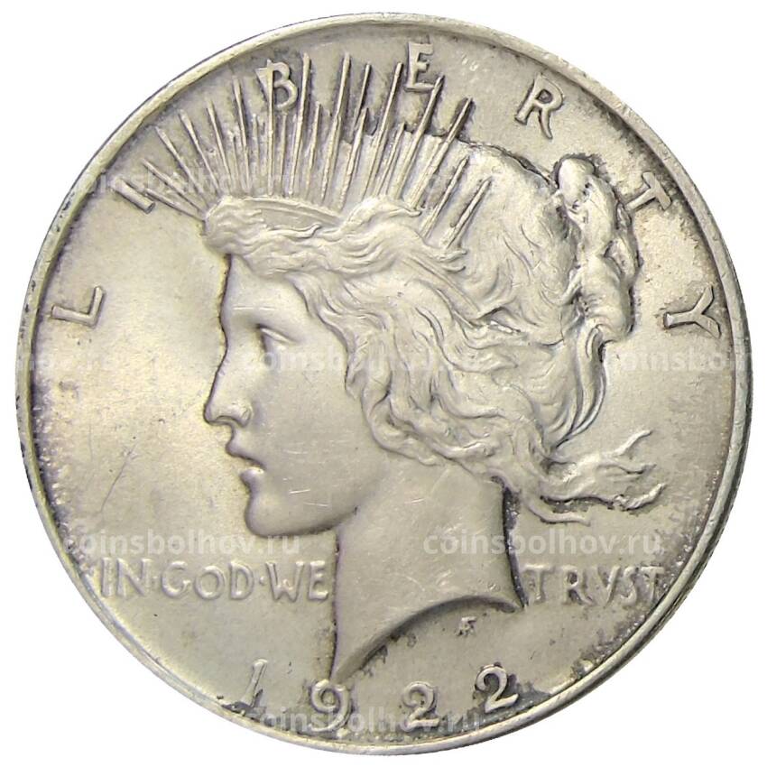 Монета 1 доллар 1922 года США