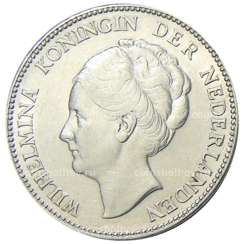 Монета 1 гульден 1931 года Нидерланды (вид 2)