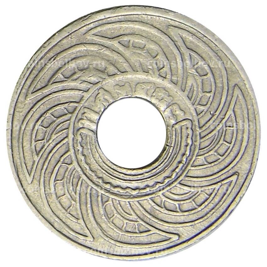 Монета 10 сатангов 1935 года Таиланд