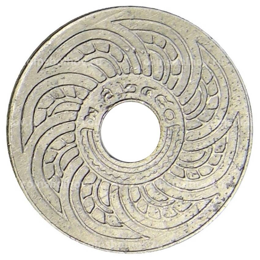 Монета 5 сатангов 1937 года Таиланд