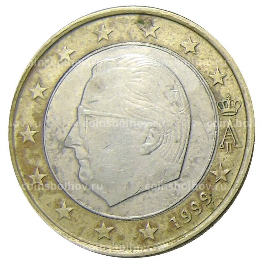 Монета 1 евро 1999 года Бельгия