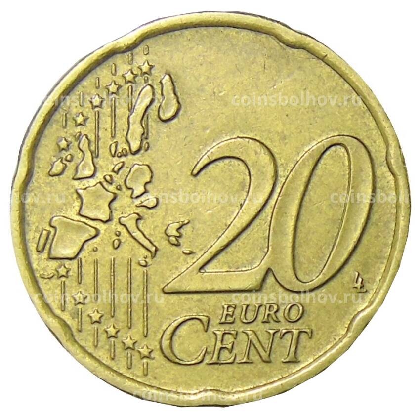 Монета 20 евроцентов 2002 года Греция (вид 2)