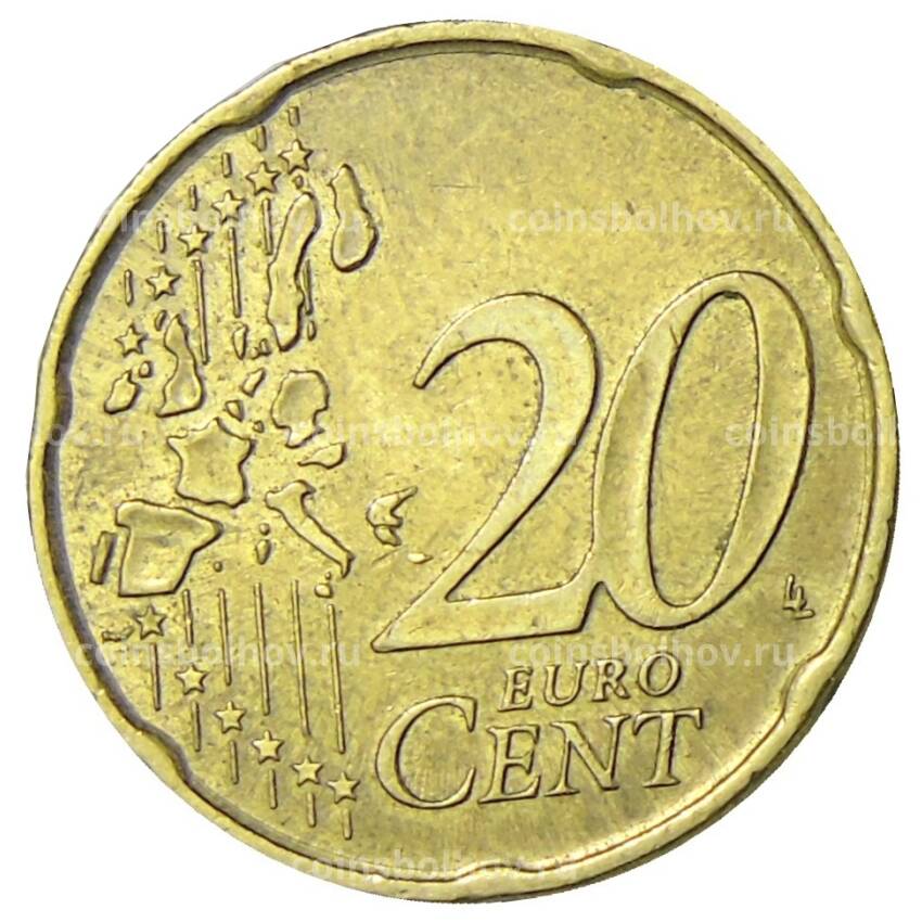 Монета 20 евроцентов 2006 года F Германия (вид 2)