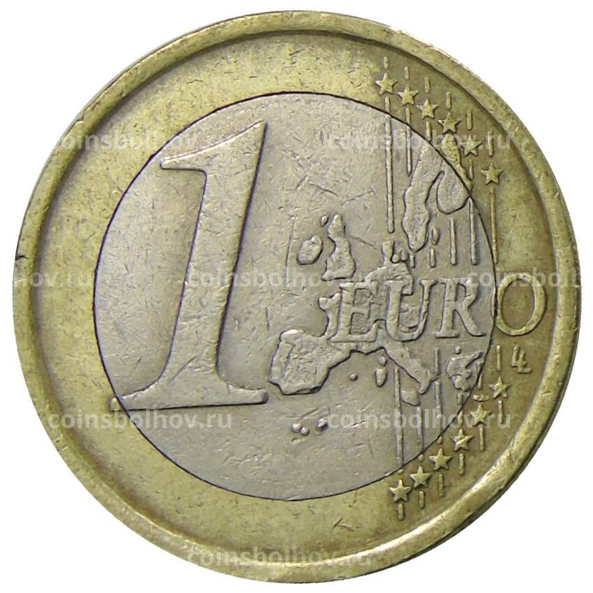 Монета 1 евро 2002 года Италия (вид 2)