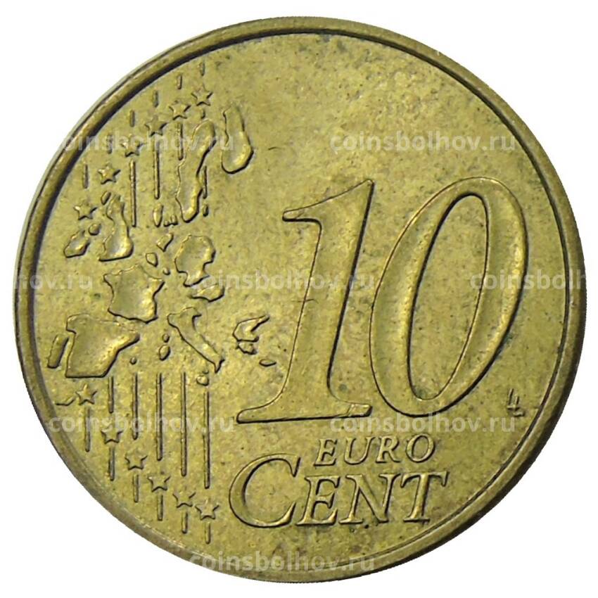 Монета 10 евроцентов 1999 года Франция (вид 2)
