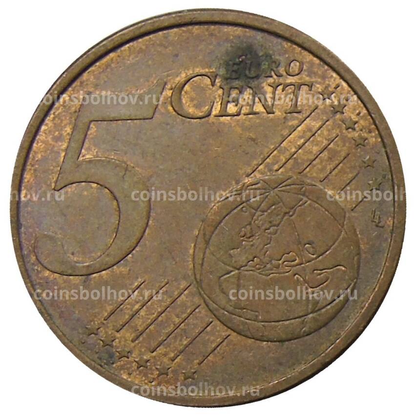 Монета 5 евроцентов 2017 года Испания (вид 2)