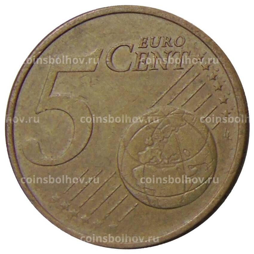 Монета 5 евроцентов 2002 года F Германия (вид 2)