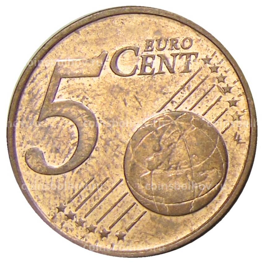 Монета 5 евроцентов 2011 года Кипр (вид 2)