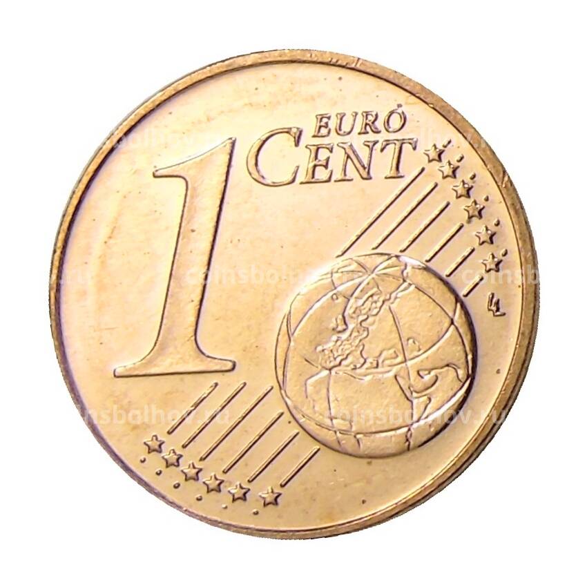 Монета 1 евроцент 2014 года Латвия (вид 2)