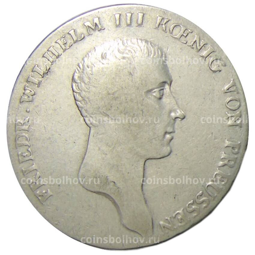 Монета 1 рейхсталер 1814 года A Германские государства — Пруссия