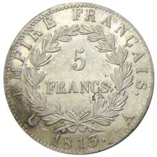 Монета 5 франков 1813 года A Франция (аверс)
