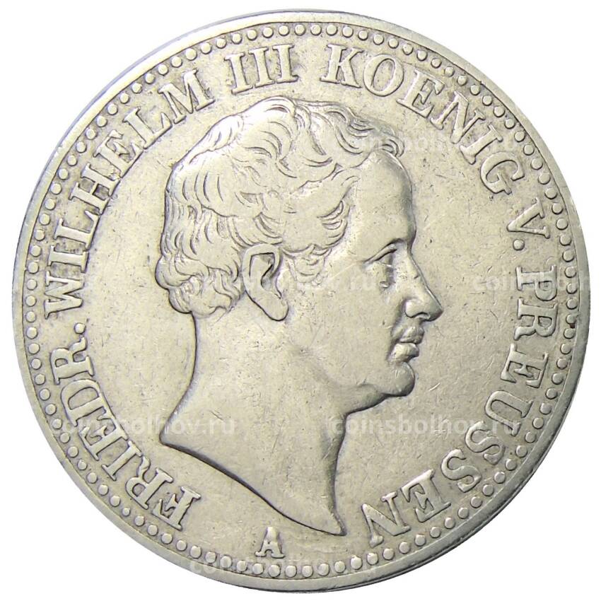 Монета 1 талер 1834 года Германские государства — Пруссия («Горный талер») (вид 2)