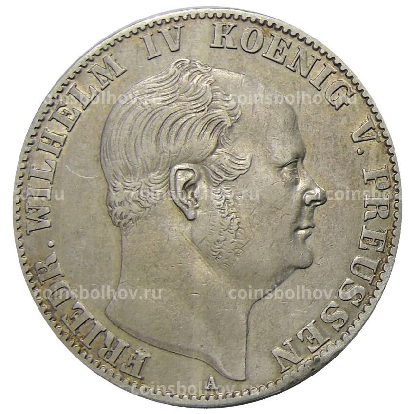 Монета 1 талер 1860 года A Германские государства — Пруссия