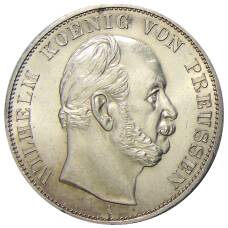 Монета 1 талер 1871 года A Германские государства — Пруссия — Победа во Франко-прусской войне (реверс)