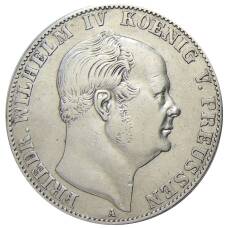 Монета 1 талер 1858 года Германские государства — Пруссия («Горный талер») (реверс)