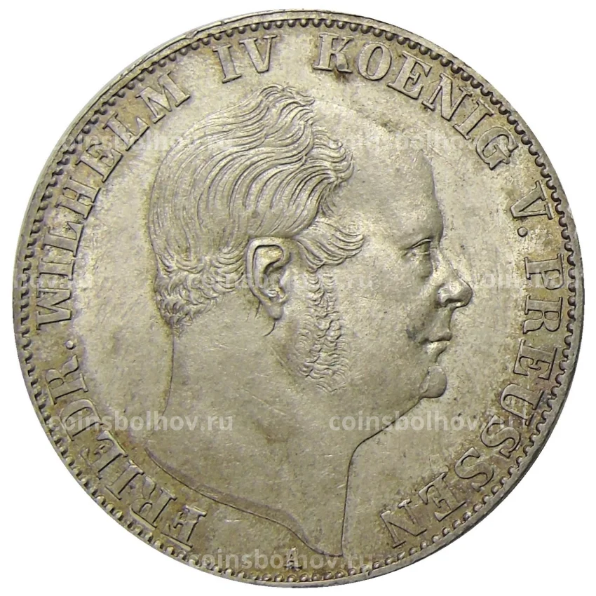 Монета 1 талер 1860 года A Германские государства — Пруссия