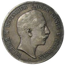 Монета 5 марок 1904 года A Германия (Пруссия) (аверс)
