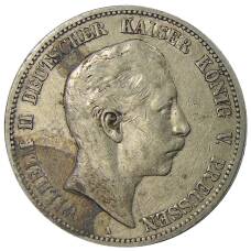 Монета 5 марок 1901 года A Германия (Пруссия) (аверс)