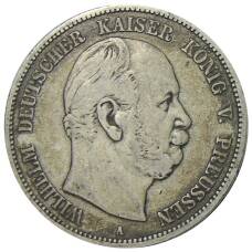 Монета 5 марок 1876 года A Германия (Пруссия) (аверс)
