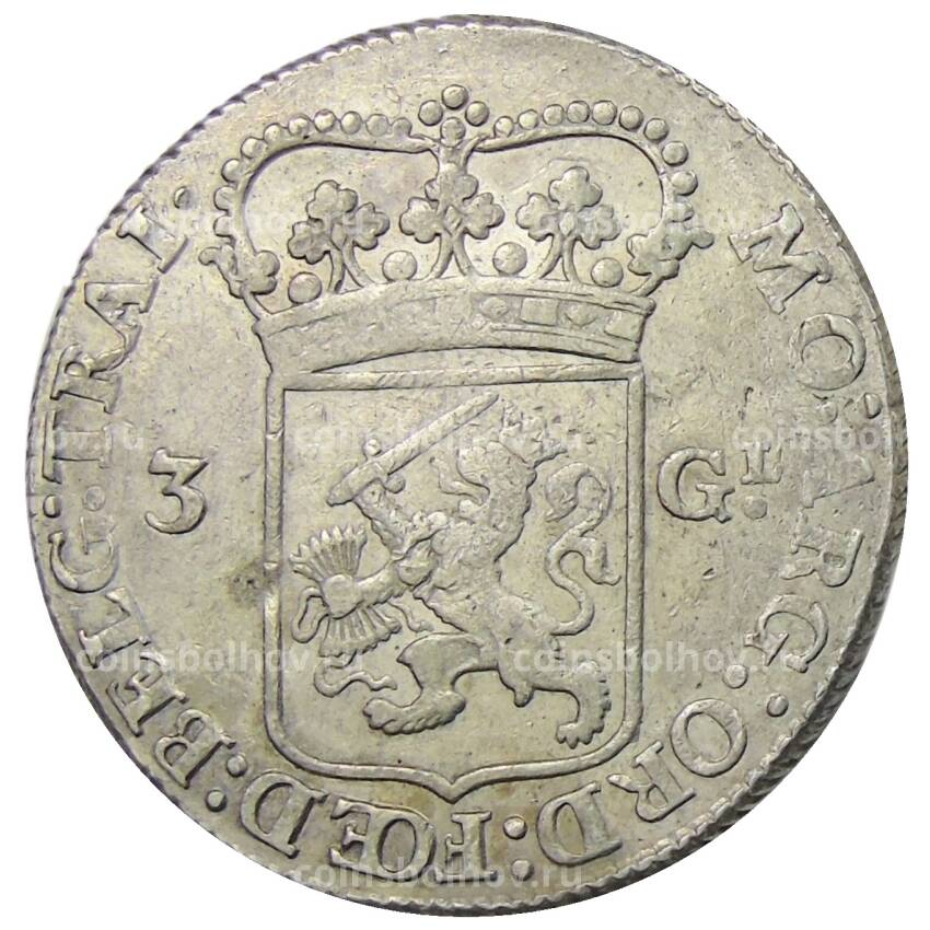 Монета 3 гульдена 1764 года Голландская республика (Нидерланды) (вид 2)