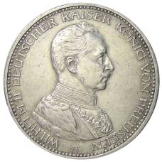 Монета 5 марок 1914 года A Германия (Пруссия) (аверс)