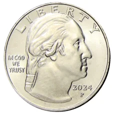 Монета 1/4 доллара (25 центов) 2024 года P США «Американские женщины — Политик Пэтси Минк» (реверс)
