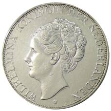 Монета 2 1/2  гульдена 1933 года Нидерланды (реверс)