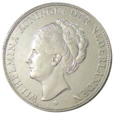 Монета 2 1/2  гульдена 1930 года Нидерланды (реверс)