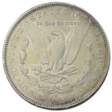Монета 1 доллар 1879 года S США — Доллар Моргана (реверс)