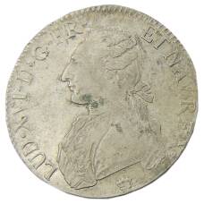 Монета 1 экю 1789 года I Франция (аверс)