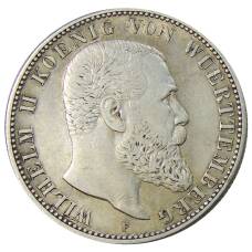 Монета 2 марки 1904 года F Германия (Вюртемберг) (аверс)