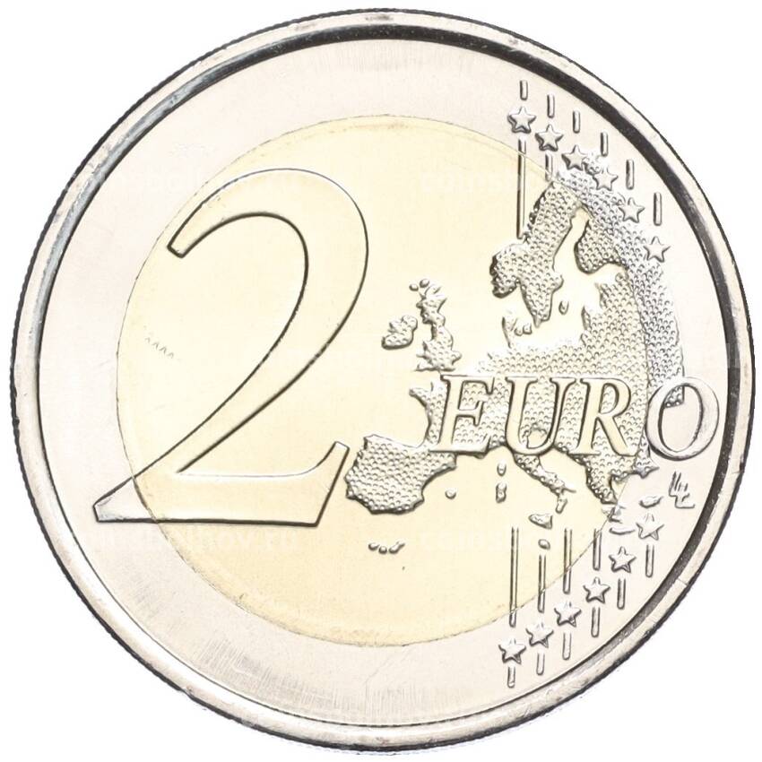Монета 2 евро 2024 года Португалия «50 лет со дня революции 25 апреля 1974 года» (вид 2)