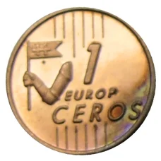 Монета 1 евроцент 2004 года  Словакия (Ceros,Проба,Unusual) (реверс)